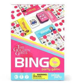 Golden Girls Deluxe Bingo Game -Gift Promotion Store mk019578alt view3c