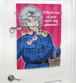 Golden Girls Pin-the-glasses On Sophia Party Game -Gift Promotion Store mk019793alt viewc