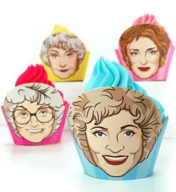 Golden Girls Cupcake Wrappers -Gift Promotion Store mk019801x 2