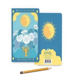 Moonflower Tarot Card Journal Notebook -Gift Promotion Store mk019821x 2