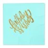Birthday Wishes Gold Foil Napkins -Gift Promotion Store mk020441x