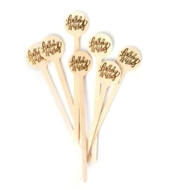 Birthday Wishes Beverage Stirrers -Gift Promotion Store mk020476x 2