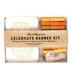 Letterpress Diy Banner Kit -Gift Promotion Store mk020478x