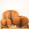 Set Of Rustic Orange Pumpkins 1 Set Of Rustic Orange Pumpkins -Gift Promotion Store mk020699x