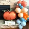 Dusty Blue Little Pumpkin Balloon Garland Kit -Gift Promotion Store mk020878x