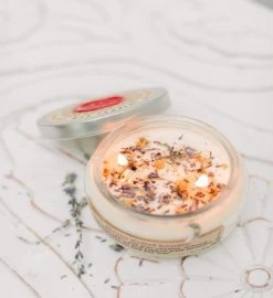 Stress Relief Candle - Lavender Candle -Gift Promotion Store mk021178alt view2c