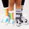 Rainbowface & Mr. Gray Pals Socks - Mismatchy Set -Gift Promotion Store mk021397x