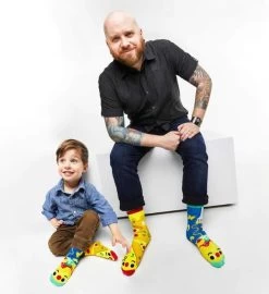 Pizza & Pasta Pals Socks - Mismatchy Set (2 Pairs!) -Gift Promotion Store mk021406x 2