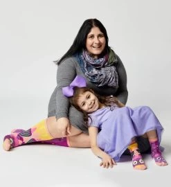 Owl & Mouse Pals Socks - Mismatchy Set (2 Pairs!) -Gift Promotion Store mk021407alt view3c