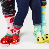 Strawberry & Banana Pals Socks - Mismatchy Set (2 Pairs!) -Gift Promotion Store mk021416x