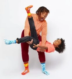 Rainbowface & Mr. Gray Pals Socks - Mismatchy Set -Gift Promotion Store mk021419alt viewc