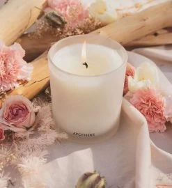 Santal Rock Rose Candle -Gift Promotion Store mk021508alt view2c