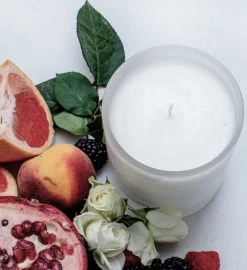 Magnolia Bouquet Candle -Gift Promotion Store mk021510alt view2c