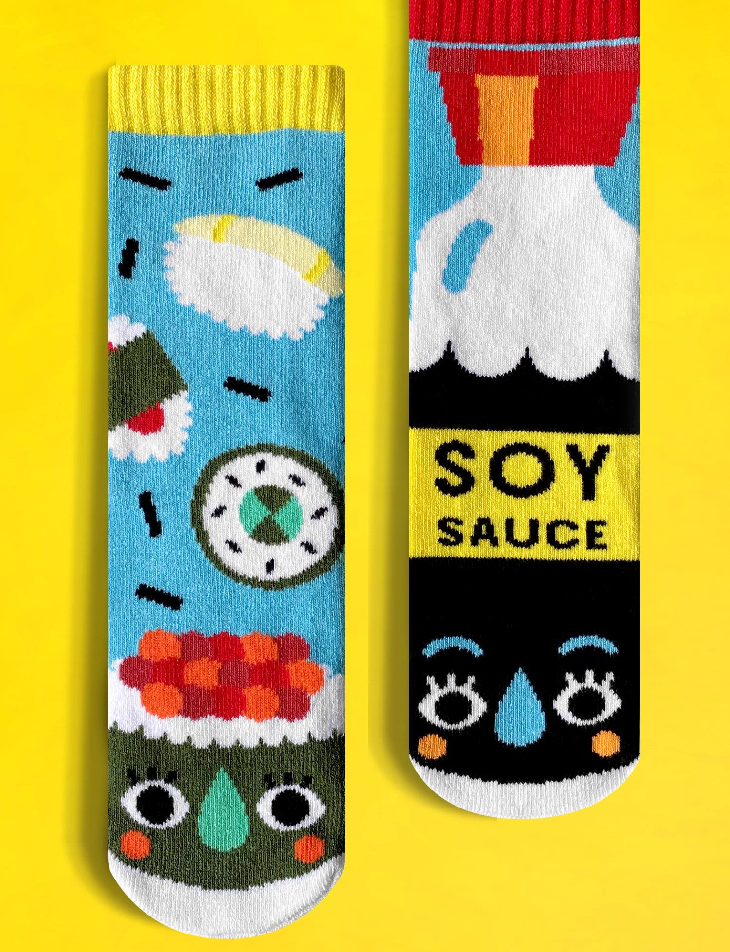 Sushi & Soy Sauce Pals Socks 5 Sushi & Soy Sauce Pals Socks - Image 3