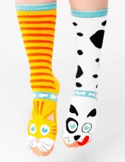 Cat & Dog Pals Socks -Gift Promotion Store mk021560x 2