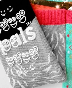 Giant Gorilla & Mutant Lizard Pals Socks -Gift Promotion Store mk021567alt viewc