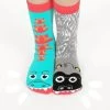 Giant Gorilla & Mutant Lizard Pals Socks -Gift Promotion Store mk021567x