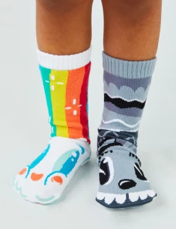 Rainbowface & Mr. Gray Pals Socks -Gift Promotion Store mk021663x