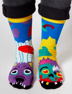 Zombie & Werewolf Pals Socks