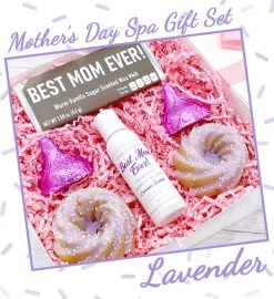 Best Mom Ever Lavender Spa Gift Set Large -Gift Promotion Store mk021708x 2