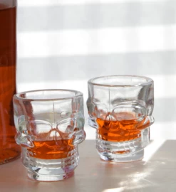 Shot Glass + Skull -Gift Promotion Store mk022125x 2