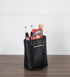 Uptown Cooler Tote Bag, (black) -Gift Promotion Store mk022129alt view3c