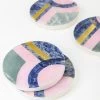 Gauri Kohli Provence Marble Coasters, Set Of 4 -Gift Promotion Store mk022371x