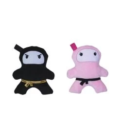 Ninja Love Crinkle And Squeaky Plush Dog Toy Combo -Gift Promotion Store mk022414x 2