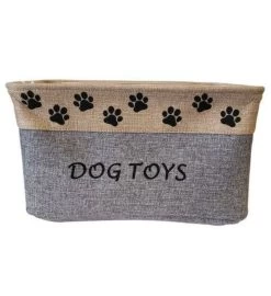 Dog Toy Bin | Collapsible Fabric Pet Toy Storage Basket- 2 Pack 9 Dog Toy Bin | Collapsible Fabric Pet Toy Storage Basket- 2 Pack -Gift Promotion Store mk022416x 2