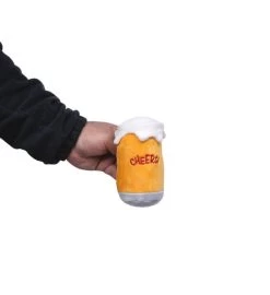 Beer-cheers Crinkle And Squeaky Plush Dog Toy Combo Gift Set -Gift Promotion Store mk022420alt view3c