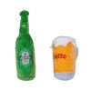 Beer-cheers Crinkle And Squeaky Plush Dog Toy Combo Gift Set -Gift Promotion Store mk022420x