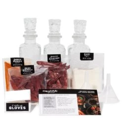Make Your Own Whiskey Infused Hot Sauce Diy Gift Set (contains No Alcohol) -Gift Promotion Store mk022435alt view2c