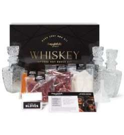 Make Your Own Whiskey Infused Hot Sauce Diy Gift Set (contains No Alcohol) -Gift Promotion Store mk022435alt viewc