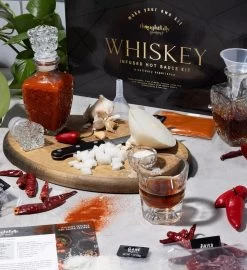 Make Your Own Whiskey Infused Hot Sauce Diy Gift Set (contains No Alcohol) -Gift Promotion Store mk022435x 2