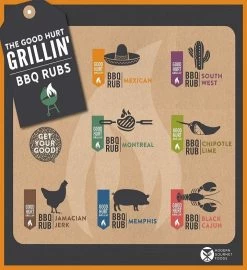 The Good Hurt Fuego Bbq Rubs -Gift Promotion Store mk022463alt view3c