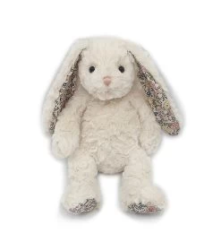 Faith Cream Floral Bunny Plush Toy -Gift Promotion Store mk022794x 2