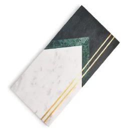 Gauri Kohli Moldova Marble Serving Board - Large