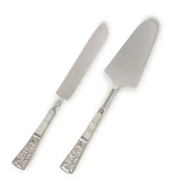 Gauri Kohli Fairmount Cake Servers (set Of 2) -Gift Promotion Store mk022876x 2