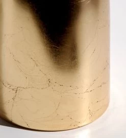 Gilt 12" Hourglass Gilded Vase -Gift Promotion Store mk022890alt view3c