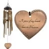 Bamboo Sympathy Heart Wind Chime Gift Set 1 Bamboo Sympathy Heart Wind Chime Gift Set -Gift Promotion Store mk022917x