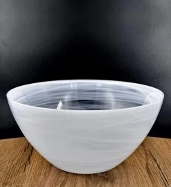 Nuage 12" Glass Serving Bowl -Gift Promotion Store mk022920alt view2c