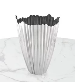 Coral 8" Gilded Glass Vase -Gift Promotion Store mk022936x 2