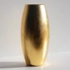 Gilt 10" Gilded Glass Vase