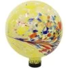 Bright Summer Burst Outdoor Garden Glass Gazing Globe Ball - 10-inch -Gift Promotion Store mk023711x