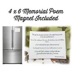 Memorial Copper Beaded Teardrop Wind Chime Gift Set 11 Memorial Copper Beaded Teardrop Wind Chime Gift Set -Gift Promotion Store mk023793alt view2c