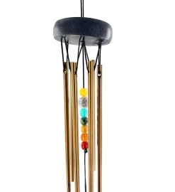 Memorial Copper Teardrop Beaded Wind Chime 11 Memorial Copper Teardrop Beaded Wind Chime -Gift Promotion Store mk023794alt view2c