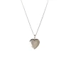 Open Heart Locket - Sterling Silver 1 Open Heart Locket - Sterling Silver -Gift Promotion Store mk023798x