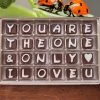 You Are The One The Only I Love You Chocolate Message Gift -Gift Promotion Store mk023847x