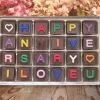 Anniversary Gift For Her I Love You Chocolate Message