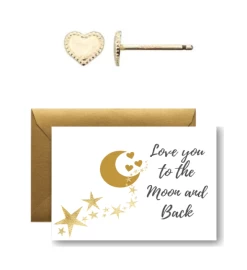 Heart Charm Earring Set -Gift Promotion Store mk023969x 2